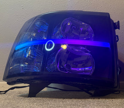 CUSTOM ‼️ SMOKED RGB 🔴🟢🔵 SILVERADO 2008-2013